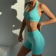 Костюм для фитнеса GX08HT шорты и топ мятный - XL Костюм для фитнеса GX08HT шорты и топ мятный - XL