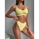 Безшовна білизна Model WZ10 колір лимонний - L-XL