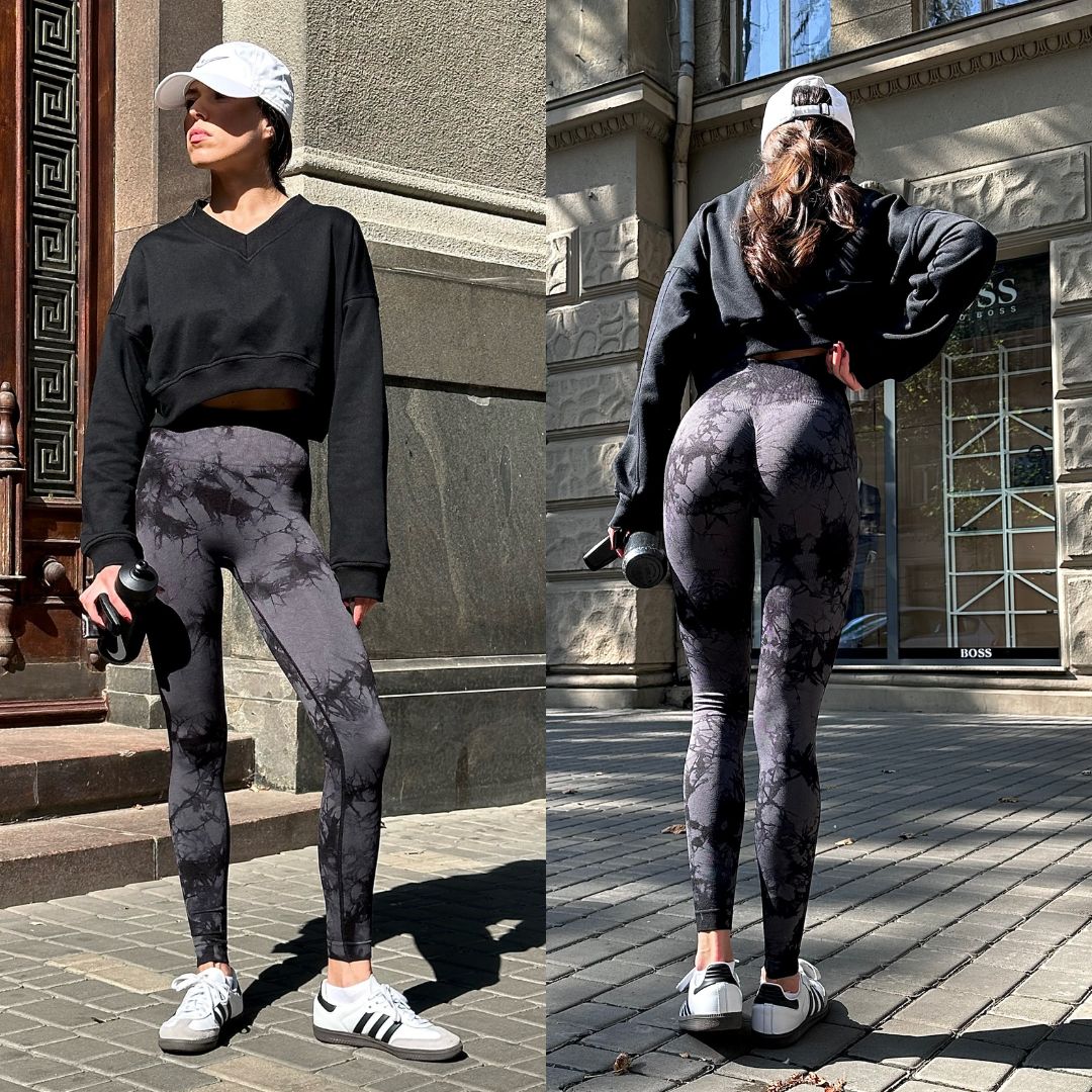 Світшот Model TL01 чорний для фітнесу - S