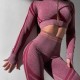 Костюм Model XD05 червоне вино для фітнесу - L Костюм Model XD05 червоне вино для фітнесу - L