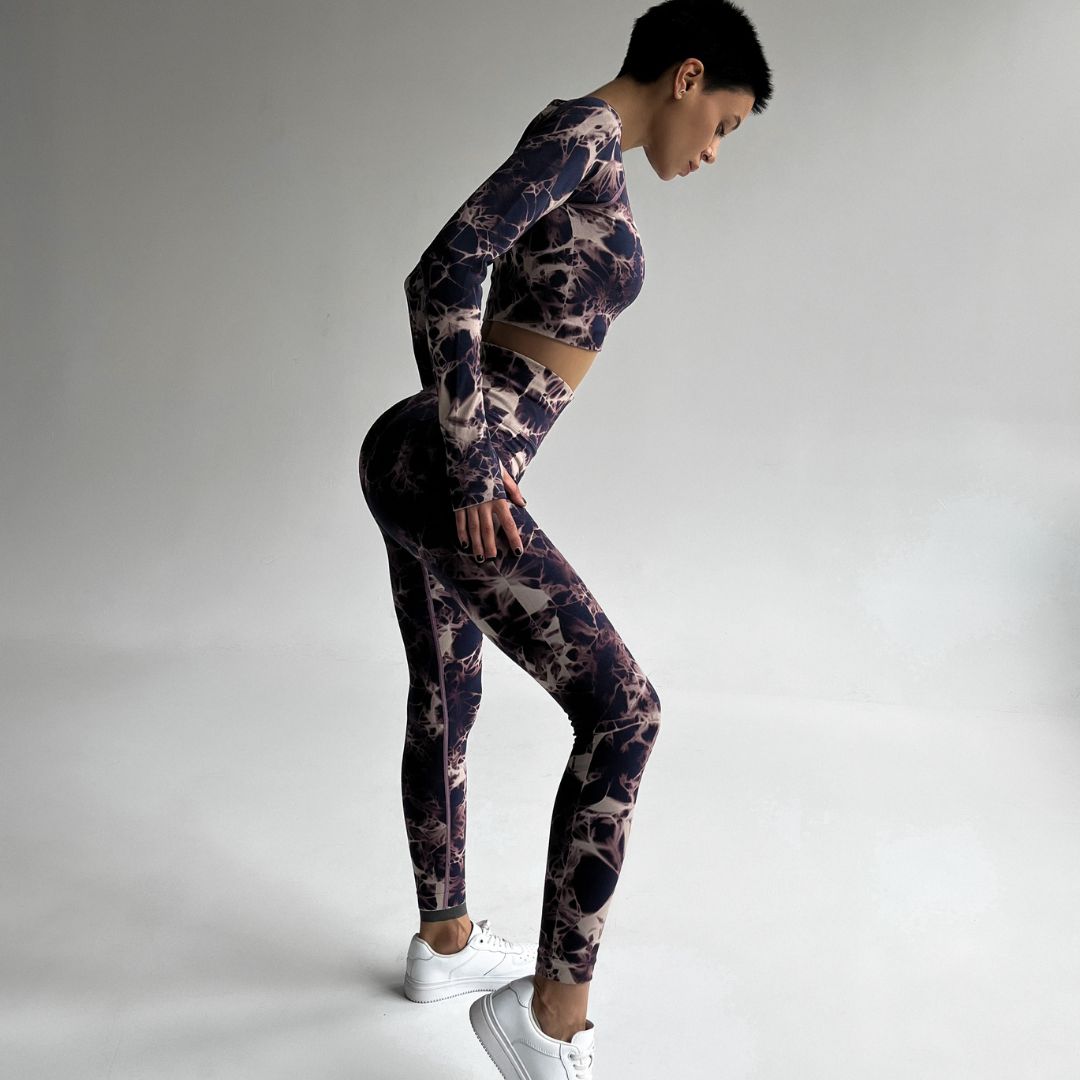 Костюм Model XX04 фіолетовий для фітнесу - M