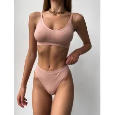 Безшовна білизна Model WZ04 колір пудра