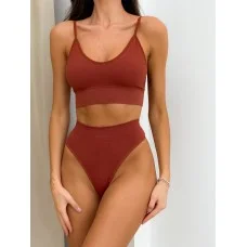 Безшовна білизна Model WX06 колір карамель