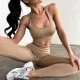 Костюм Model SG03 бежевий для фітнесу - L