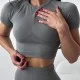 Костюм Model MS06 серый для фитнеса - S
