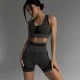 Костюм Model RD02 темно-серый для фитнеса - M
