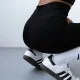Леггинсы пушап Model DR01L черные для фитнеса