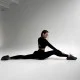 Костюм Model XD01 чорний для фітнесу - L