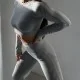 Костюм Model XD03 світло-сірий для фітнесу - S