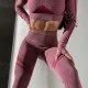 Костюм Model XD05 красное вино для фитнеса - L