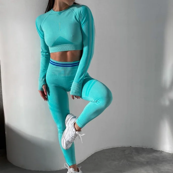 Костюм Model XD08 м'ятний для фітнесу - S