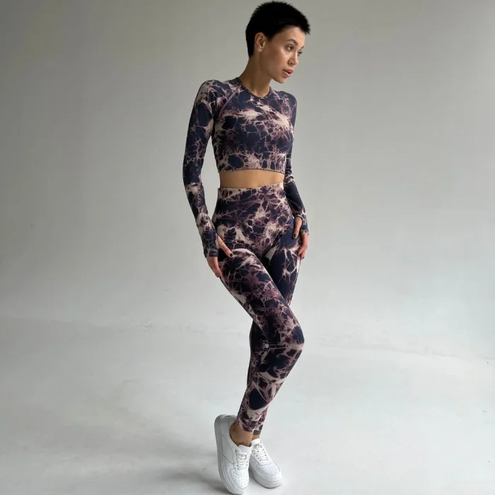 Костюм Model XX04 фіолетовий для фітнесу - L