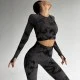Костюм Model XX05 черный для фитнеса - M
