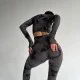 Костюм Model XX05 черный для фитнеса - M