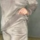 Костюм женский СОФТ. Велюр плюш. Мокко. Осень – Зима. - S