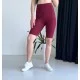 Велосипедки женские Базовые цвет бордо